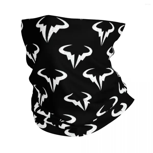 Écharrés Joueurs de tennis Bandana Neck Gaiter Motorcycle Club Rafael Nadals Sports Face Mask Multifonctional Headwear Cycling Unisex