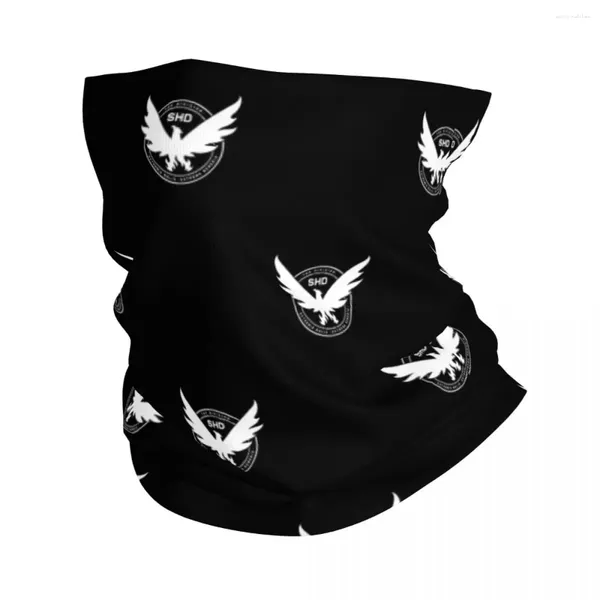 Échantillonnages La division 2 SHD Strategic Homeland Bandana Neck Cover Imprimé Balaclavas magique écharpe chaude Riding pour les hommes