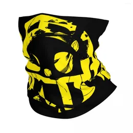 Sjaals Trafalgar Law Bandana Neck Gaiter Motorfietsclub Luffy Gear 5 Nika Face Scarf Balaclava Riding unisex volwassen windproof