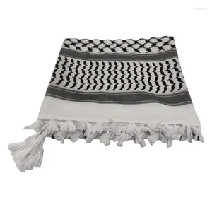 Sjaals trend volwassen shemagh sjaal met jacquard patroon tactisch tactisch Arabische keffiyeh