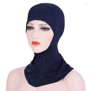 Bufandas Underscarf Hijab Cap Neck Cover Mujeres musulmanas Velo Laidies Bufanda Turbante Moda Bonnet For Inner