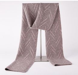 Sjaals unisex winter merino wollen sjaal sjaal heren en dames thermische halsdoek dik warme vlakke breien hoge kwaliteit
