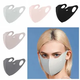 Bufandas Protección de rayos UV Máscara de seda Cubierta de cara anti-UV Escudo de protección solar ajustable Gini Sports
