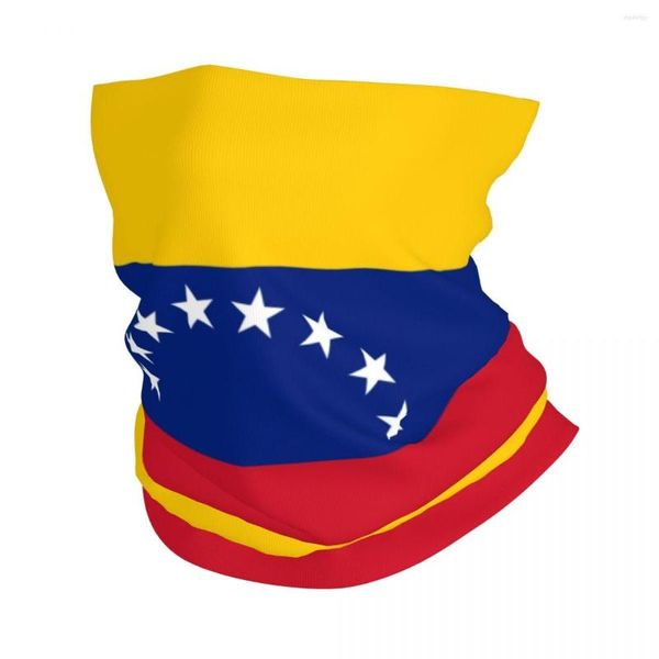 Foulards Venezolana Bandana Cache-Cou Imprimé Venezuela Drapeau Masque Écharpe Chaud Chapeaux Randonnée Pour Hommes Femmes Adulte Hiver