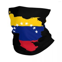 Sjaals Venezuela Vlag Kaart Bandana Halsbeenkap Gedrukt Venezolaanse Magic Sjaal Multi-gebruik Hoofdband Fietsen Voor Mannen Vrouwen Volwassen winter