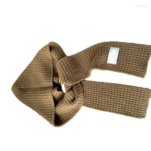 Foulards polyvalents et tendance, châle noué avec capuche au crochet, élégant tricoté DXAA