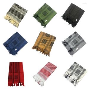 Sjaals veelzijdige hoofdwrap shemagh sjaal voor moslims Arab Keffiyeh headscarf Arabian Dubai militaire woestijnhals wrap