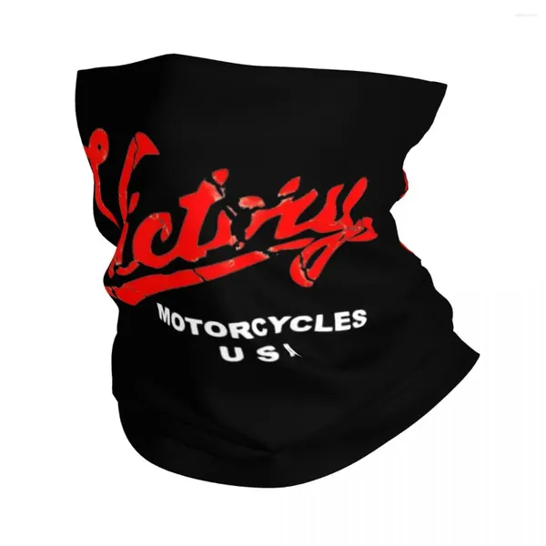 Bufandas Victorys Motocicletas Bandana Cuello Polaina Racing Car Motor Pasamontañas Wrap Bufanda Multiuso Diadema Pesca Unisex Adulto Lavable