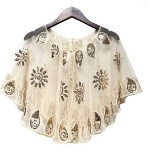 Bufandas Vintage Boutique Mantón De Lentejuelas Para Eventos Nocturnos Atemporales Haga Una Declaración De Moda Con Este Inspirado