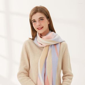 Sciarpe Caldo Autunno E Inverno Colore Griglia Sciarpa Femminile Giappone Corea Del Sud Dolce Vento Scialle In Cashmere