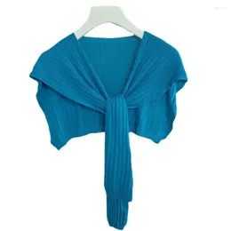 Foulards Chaud Stripe Tricoté Châle Mode Style Naval Crème Solaire Laine Écharpe Accessoires Wraps Blouse Épaule Faux Collier Fête