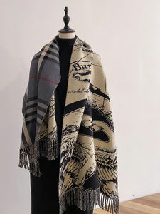 Foulards Chaud Hiver Cachemire Pashmina Épais Châle Écharpe Pour Femmes 185 65cm Couverture Wraps Bufanda Cou Echarpe 2024