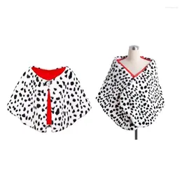 Sjaals Bruiloft Bruid Jurk Accessoires Nepbont Sjaal Boleros Spot Print Lange Wrap Cape