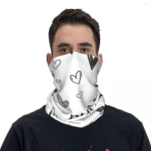 Foulards Blanc 111-4236754-2232231 Bandana Cache-Cou Imprimé Foulard Masque Multi-usages Couverture De Cyclisme Hommes Femmes Adulte Lavable