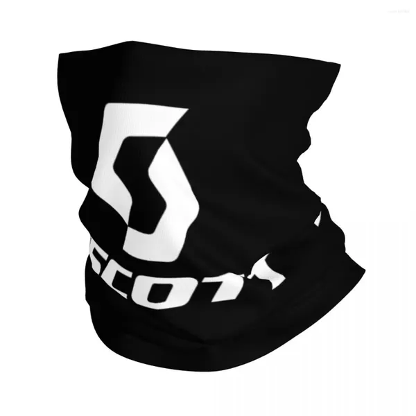 Bufandas Blanco Scotts Bike Logo Bandana Cuello Polaina Pasamontañas Mascarilla Bufanda Diadema Senderismo Para Hombres Mujeres Adultos Toda La Temporada