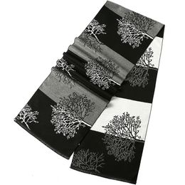 Foulards hiver Design arbre de noël hommes écharpe en cachemire marque de luxe de haute qualité chaud foulard en soie laine foulards hommes 230302