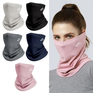 Écharpes d'hiver cache-cou écharpe Sports de plein air velours thermique Bandana Ski hommes femmes épaississement coupe-vent Protection chaude