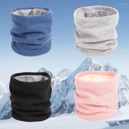 Sjaals Winter Sjaal Voor Vrouwen Mannen Dikker Wol Gebreid Buiten Warm Houden Snood Sjaals Ring Effen Kleur Ski Klimmen Nekwarmer