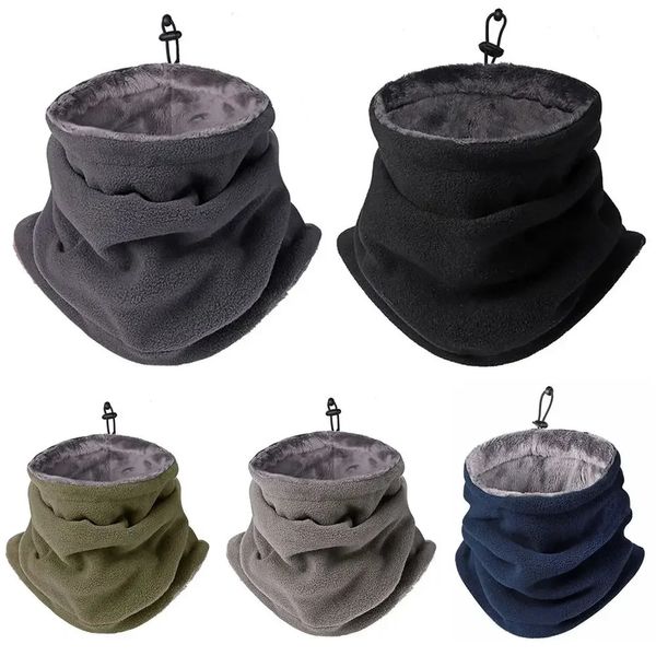 Écharpes hiver chaud masque de ski hommes bandana polaire cache-cou guêtre coupe-vent écharpe camping randonnée cagoule pêche cyclisme masque facial 231114