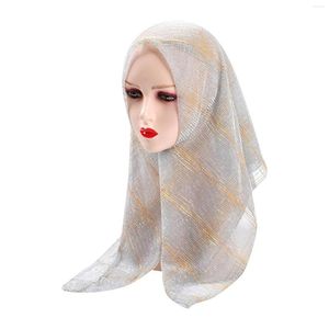 Foulards Femmes Bandeaux Écharpe Turban Motif En Été Simple Crème Solaire Anti-Poussière Multifonctionnel Vintage Châle P5