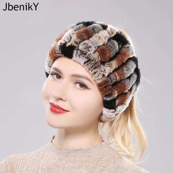 Bufandas Mujeres Piel real Hecho a mano Bufanda de piel elástica Punto Genuino Rex Piel de conejo Diademas Niñas Anillo de piel natural Capucha Snood Bufandas Invierno 231025