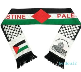 Sjaals Damessjaal Palestina Vlag Dubbelzijdig Zacht Huidvriendelijk Comfortabel Winter Warm Bufanda