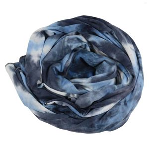 Sjaals vrouwen sjaal mode knoop hoed cap tie-dye multifunction tulband geprint