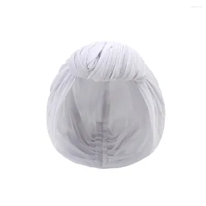 Foulards Turbans et bandeaux pour femmes avec tissu élastique doux, conception de corne unique pour spectacle de fête Cosplay