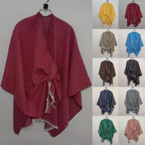 Foulards Femmes Grand Poncho Avant Pull Wrap Topper Tricoté Châles Élégants Cape Châle Des Années 1920 Pour Femmes Manteau Pour Femmes Paillettes Kimono