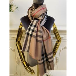 Sjaals dames lange sjaal 100% kasjmier materiaal herfst en wintermode om warme sjaalgrootte 210 cm 72 cm drop levering accessor dhalr te behouden