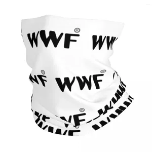 Sjaals World Wide Fund WWF Bandana Neck Gaiter Gedrukte Balaclava's Wrap Scarf Warm hoofddeksel Rijden voor mannen Vrouwen volwassen ademend