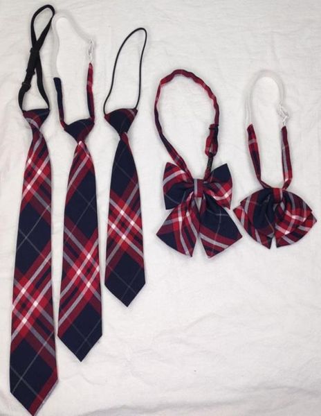 Foulards Wraps Mode Uniforme Scolaire Accessoires Pretied Garçons Enfants Enfants Bébé Plaid Cravate Élastique Jacquard Cravate Usage Quotidien 1436000