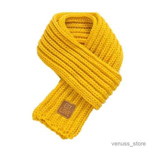 Écharpes enveloppe les enfants écharpe garçons filles bébé hiver écharpe chaleureuse femmes tricot shl foulard