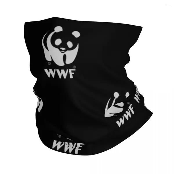 Foulards WWF Mignon Panda Animal Bandana Cou Gaiter Imprimé Balaclavas Wrap Écharpe Multifonctionnelle Chapeaux Équitation Pour Hommes Femmes Coupe-Vent