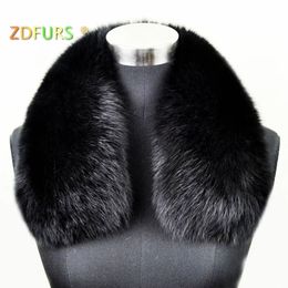Écharpes ZDFURS * vêtements pour femmes col accessoires mode foulards en fourrure 100% véritable col de fourrure carré ZDC-163007 231017