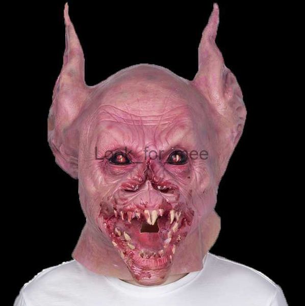 Scary Bat Monster Masks Horror Vampire Headgear Halloween Party Devil Horror Apps HKD230810