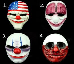 Masque de clown effrayant Masque PVC Party Party Party Halloween Mask For Party Mascara Carnaval7225200