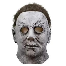 Máscaras de miedo Mascarada NICHAEL Halloween Cosplay Party Masque Maskesi Realista Látex Mascaras Máscara FY5551224h