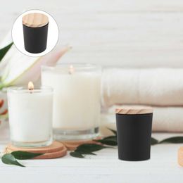 Frascos de velas perfumadas Tarro de hojalata Almacenamiento vacío Latas votivas Contenedores de tazas de alimentos Contenedor de té de aromaterapia Puede hacer tapas perfumadas Caja de soporte Z0418