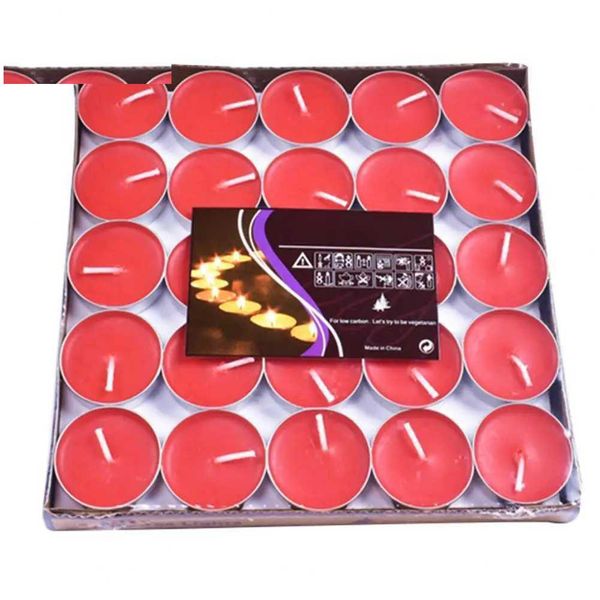 Pack de bougies parfumées de 50 bougies fruits de forêt lavande noix de coco cannelle vanille intense Scentl231118 Drop livraison de la maison de décor