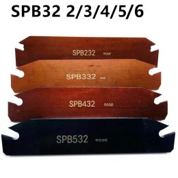 Schaar 1PCS SPB226 SPB326 SPB332 SPB432 10PCS SP300 SP400 Hoge Quality Sleuf SPB en snij inzetstuk Lathe CNC SPB Gereedschapshouder