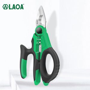 Schaar LAOA ciseaux d'électricien en acier inoxydable 1,54 mm² coupe-fil dénudage de fil outils de sertissage de borne de coupe Taiwan Chine