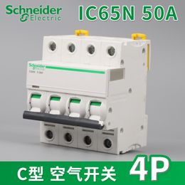 Schneider Mini Circuit Breaker IC65N C iDPNa Air Switch 1P+N 1P 2P 3P 4P Air Switch Household 6A 10A 16A 20A 25A 32A 40A 50A 63A