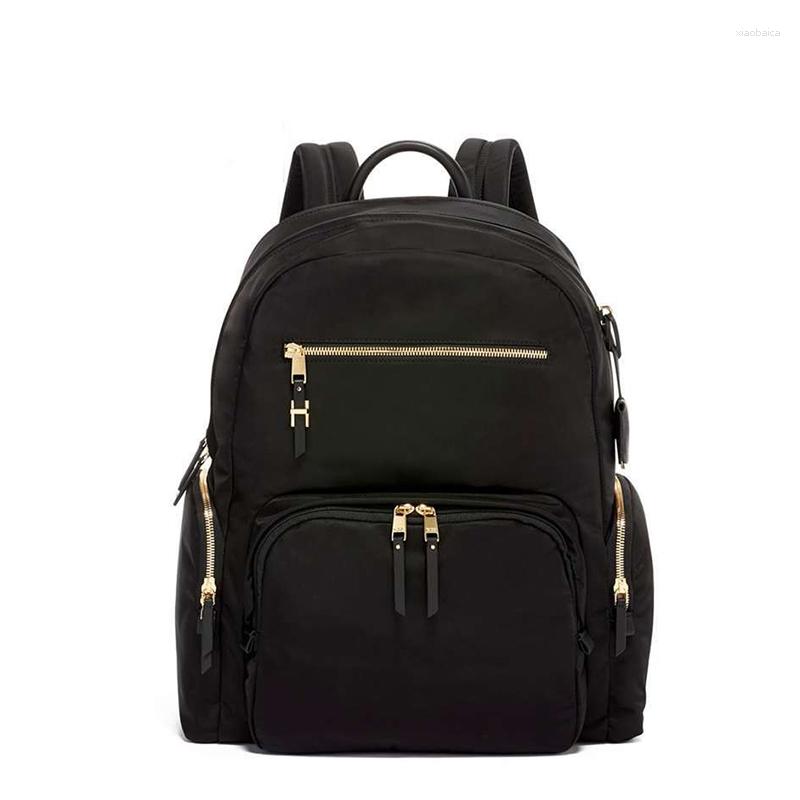 School Bags 0196300DBackpack Women's Backpack Nylon Large-capacity Bag Computer Waterproof Business Travel