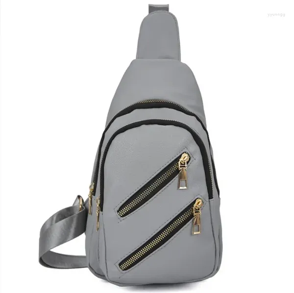 Bolsas escolares 2024 Casual PU Mochila Teen Girls Moda Bagpack Mujer