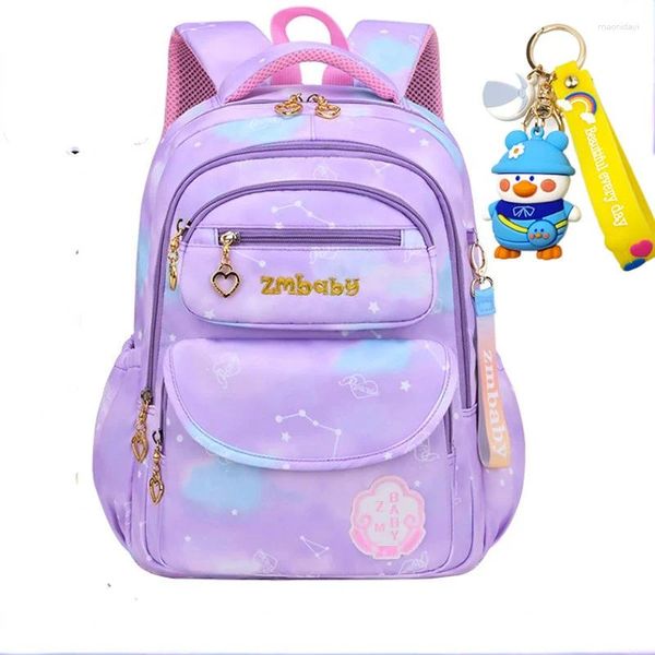 Bolsas escolares 2024 Niños para niñas ortopédicas para niños Princesa mochila mochila mochila de libros primarios mochila