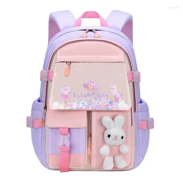 Sacs d'école 2024 filles sac primaire sacs à dos mignons pour enfants cartable Kawaii livre enfants sac à dos de mode