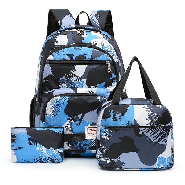 Sacs d'école 3 pièces ensembles sac à dos pour enfants Kawaii sac de voyage pour femmes pour adolescents filles sac à dos Mochilas 230818