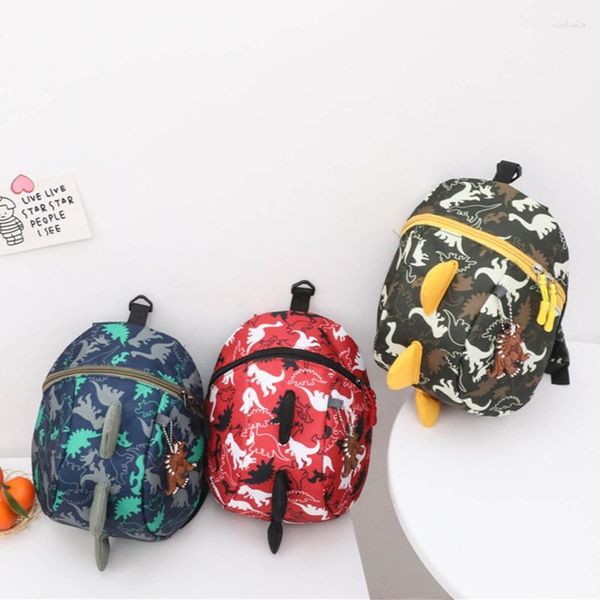 Sacs d'école 3D Kids Kindergarten Student Children Backpack Cartoon Infant Bag