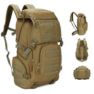 Schooltassen 40l MILITAIRE TACTISCHE RACKACK CAMPACT Hiking Daypack Army Armsack Outdoor Fishing Sport Hunting Climbing Waterdichte tas 230817